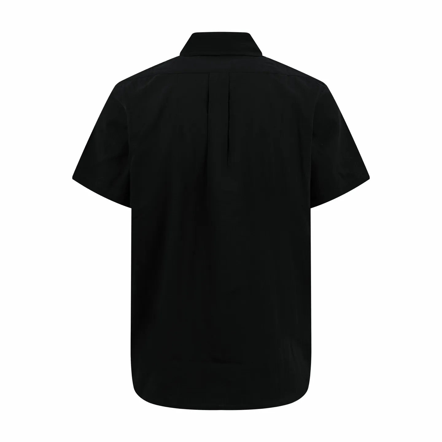P270 Ralph Lauren logo embroidered short-sleeved shirt. Selected high-quality linen and cotton plain fabric with natural texture and breathability. Tight and smooth, comfortable and close to the skin. Elegantly presented in a deep black. The iconic red pony embroidery is like a smart note jumping on the black canvas. Simple but highly recognizable. The clever design of the external pleated split back shoulder adds a sense of agility and detachment in a minimalist shape. Contains the soul of fashion. Process 1: Adopt imported machine embroidery technology and use advanced computer control systems and precision mechanical components to achieve the iconic pony embroidery operation with high precision and smooth and delicate lines. Process 2: Adopt side-turning buried clamp stitching process, which is smooth and tidy. Process 3: The fabrics have been washed and have a better hand feel. Not easy to deform, not easy to shrink, not easy to fade, and maintain long-term beauty. Accessories: Customized 1:1 thick plate resin buckle Customized 1:1 Ralph Lauren trademark Fit: Loose fit Size: S M L XL Style number: CC926